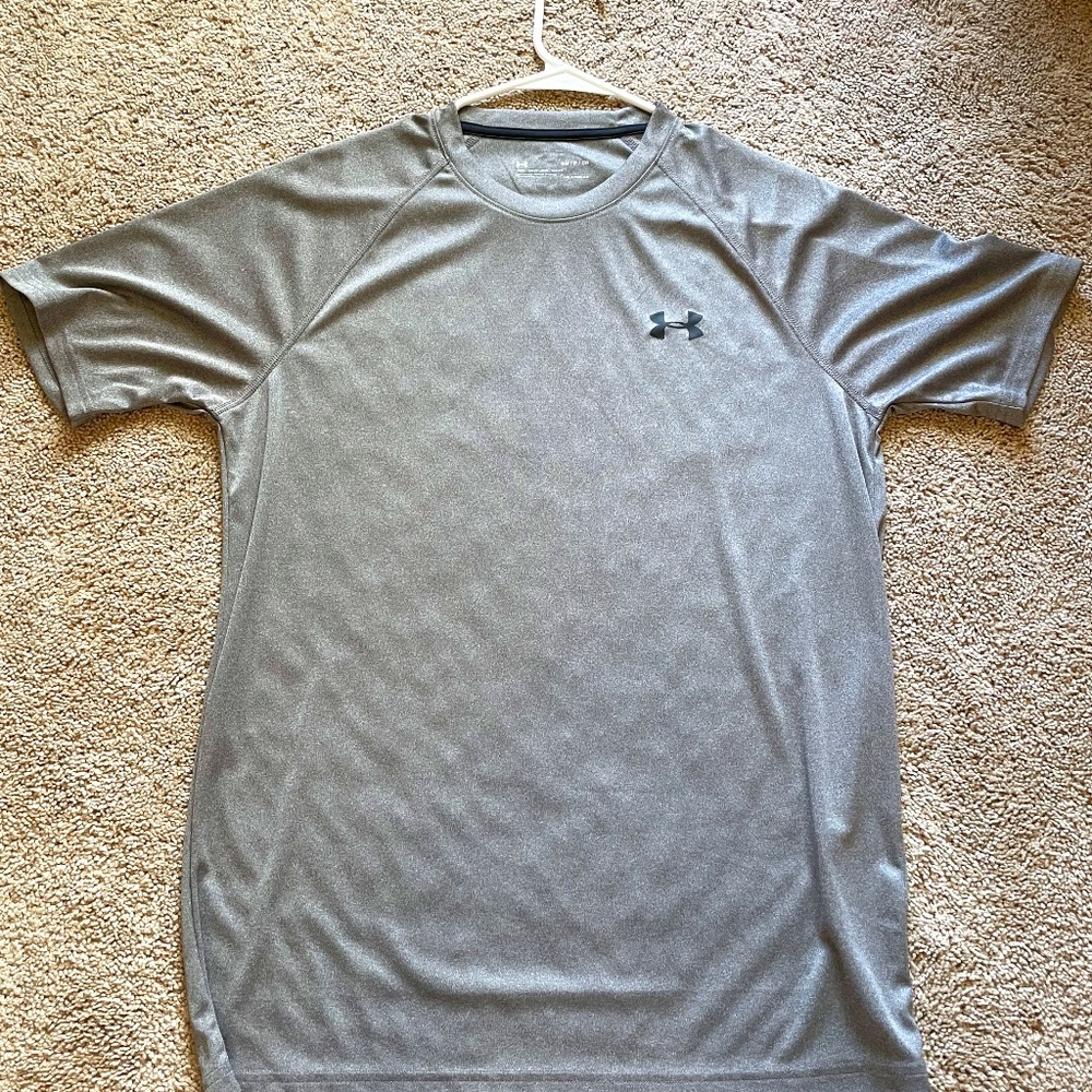Under Armor Grey Workout T-Shirt - S